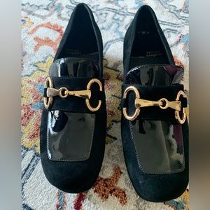 Women’s Platform Block Heel Loafers size 9